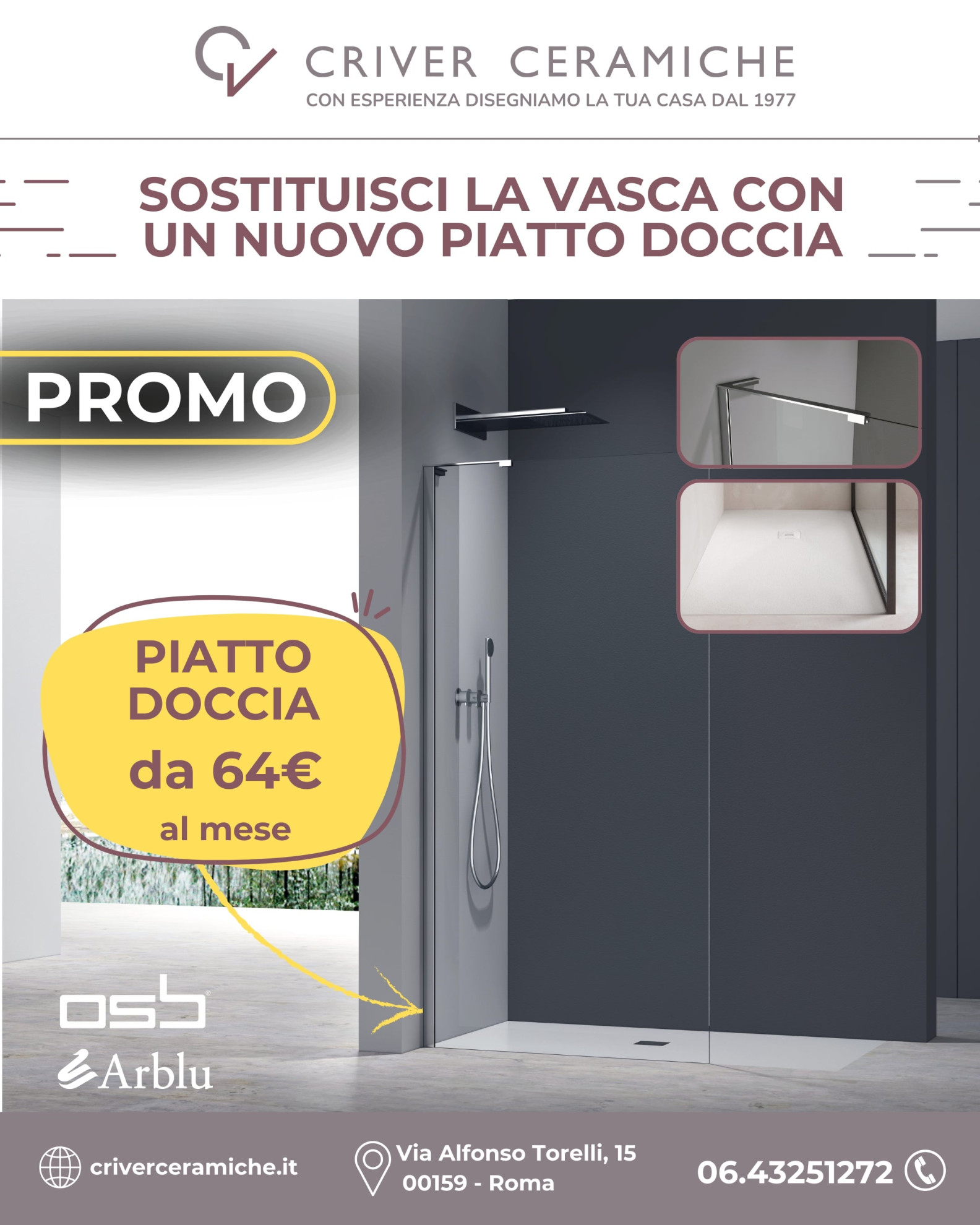 Sostituisci la vasca con un nuovo piatto doccia -img